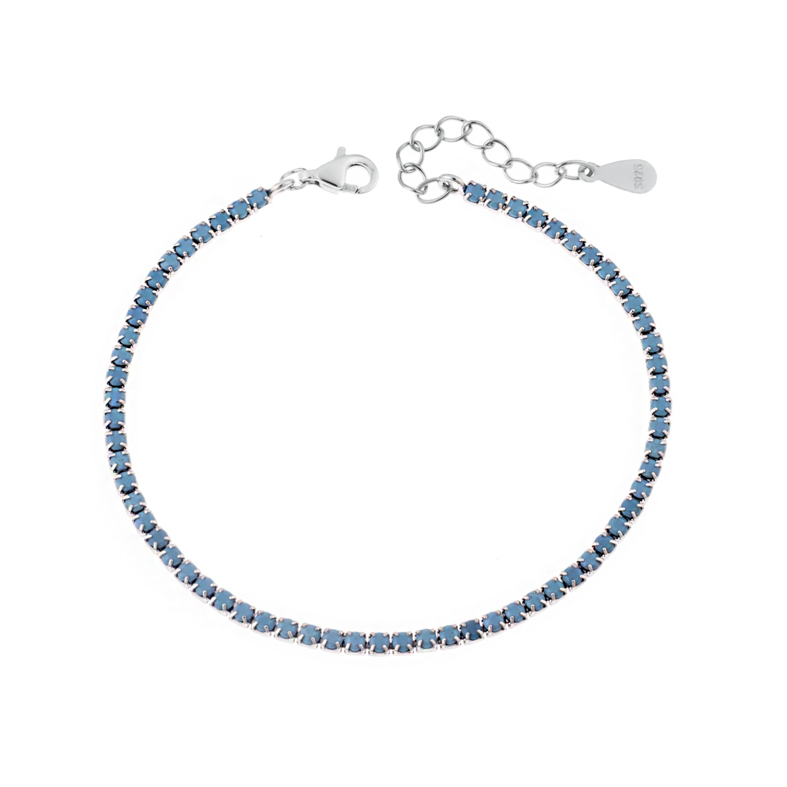 Βραχιόλι ριβιέρα με τιρκουάζ πέτρες