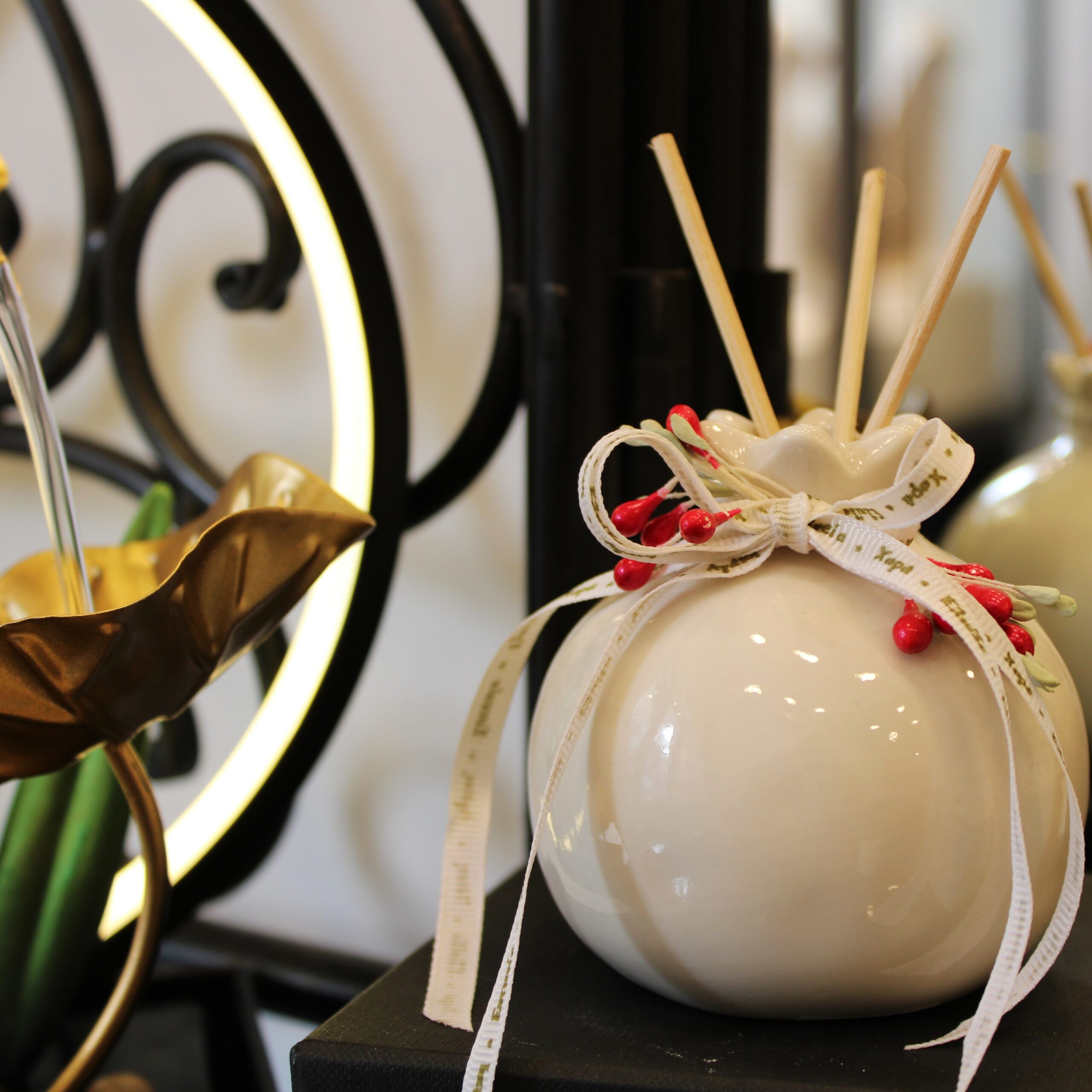 Γούρι Δέντρο Ζωής με Φυσικό Μάρμαρο & Αρωματικό Χώρου